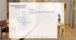 Desktop Screenshot of praxisklinik-am-rothenbaum.de